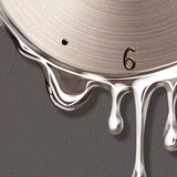 Big Melted Wall Clock Hall Art