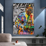 Biggie Smalls Iconic Singer Canvas Wall Art