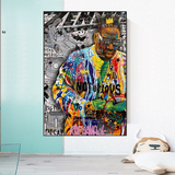 Biggie Smalls Iconic Singer Canvas Wall Art