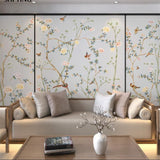 Birds on Tree Wallpaper Mural: Bring Nature Indoors