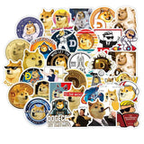 Bitcoin Dogecoin Stickers Pack | Famous Bundle Stickers | Waterproof Bundle Stickers