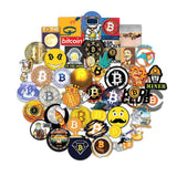 Bitcoin Dogecoin Stickers Pack | Famous Bundle Stickers | Waterproof Bundle Stickers