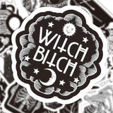Cool Black and White Gothic Stickers Pack