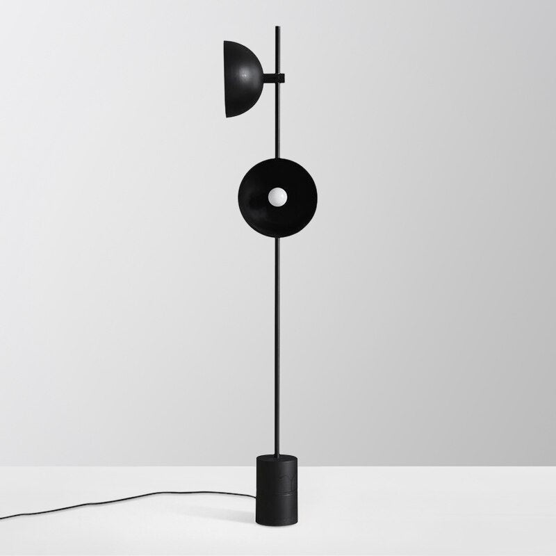 Black Heavy Standing Lamp: Durable Design and Elegant Style