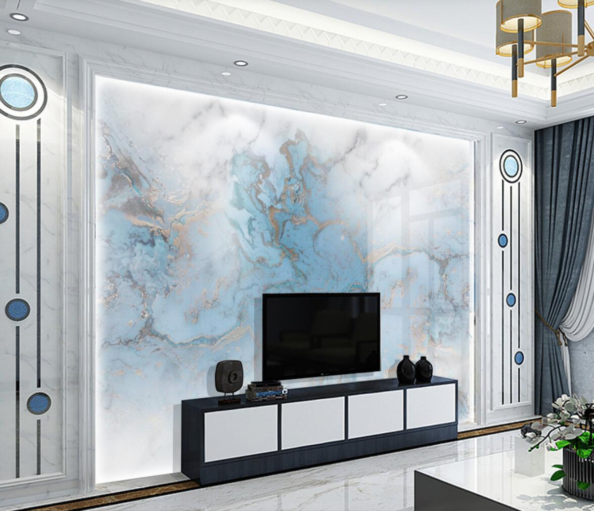 Blue Marble Wallpaper Mural: Transform your space