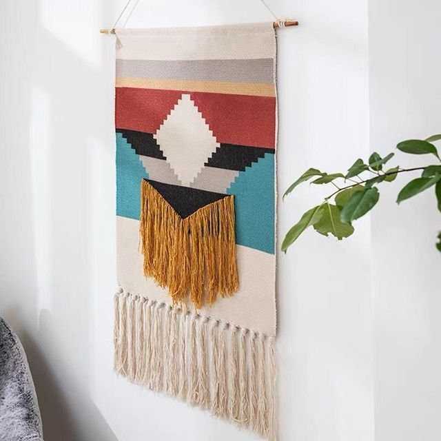 Bohemian Macrame Wall Hanging – Unique Macrame Wall Hanging