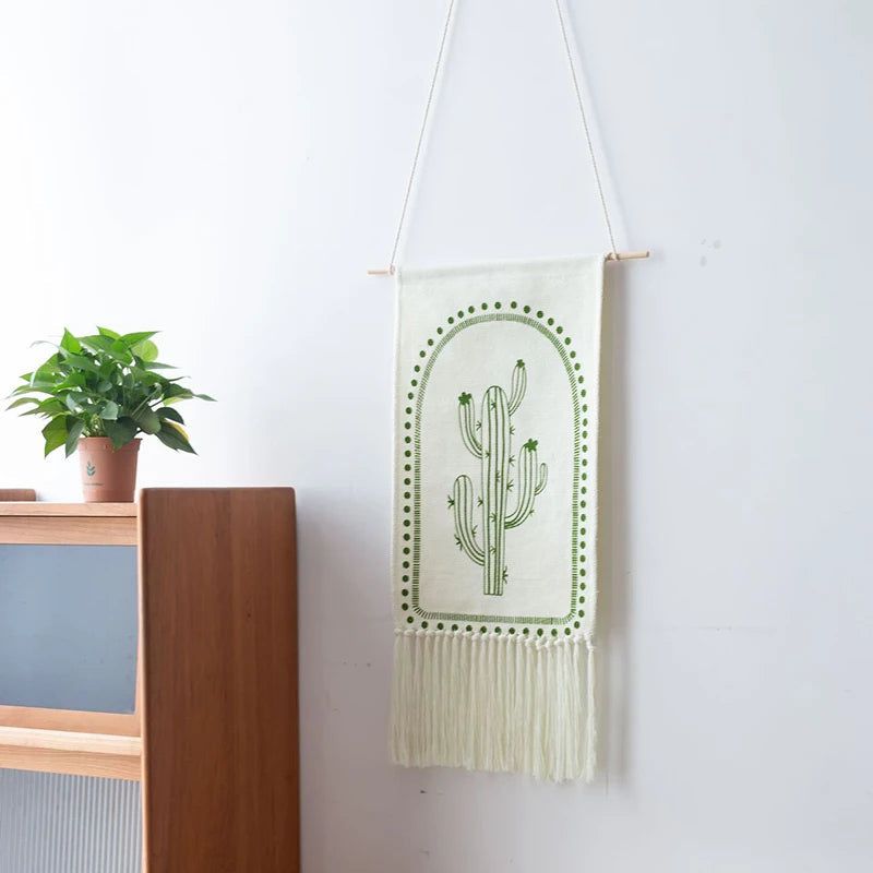 Boho Plant Macrame Hanging Wall Decor