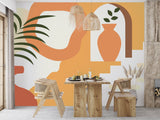 Boho Village Wallpaper Mural: Transform Your Space