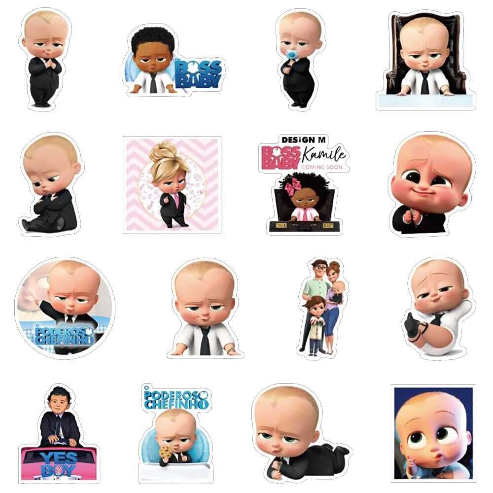 Movie Boss Baby Stickers Pack | Famous Bundle Stickers | Waterproof Bundle Stickers