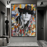 Brigitte Bardot Canvas Wall Art: Décor for Retro Enthusiasts