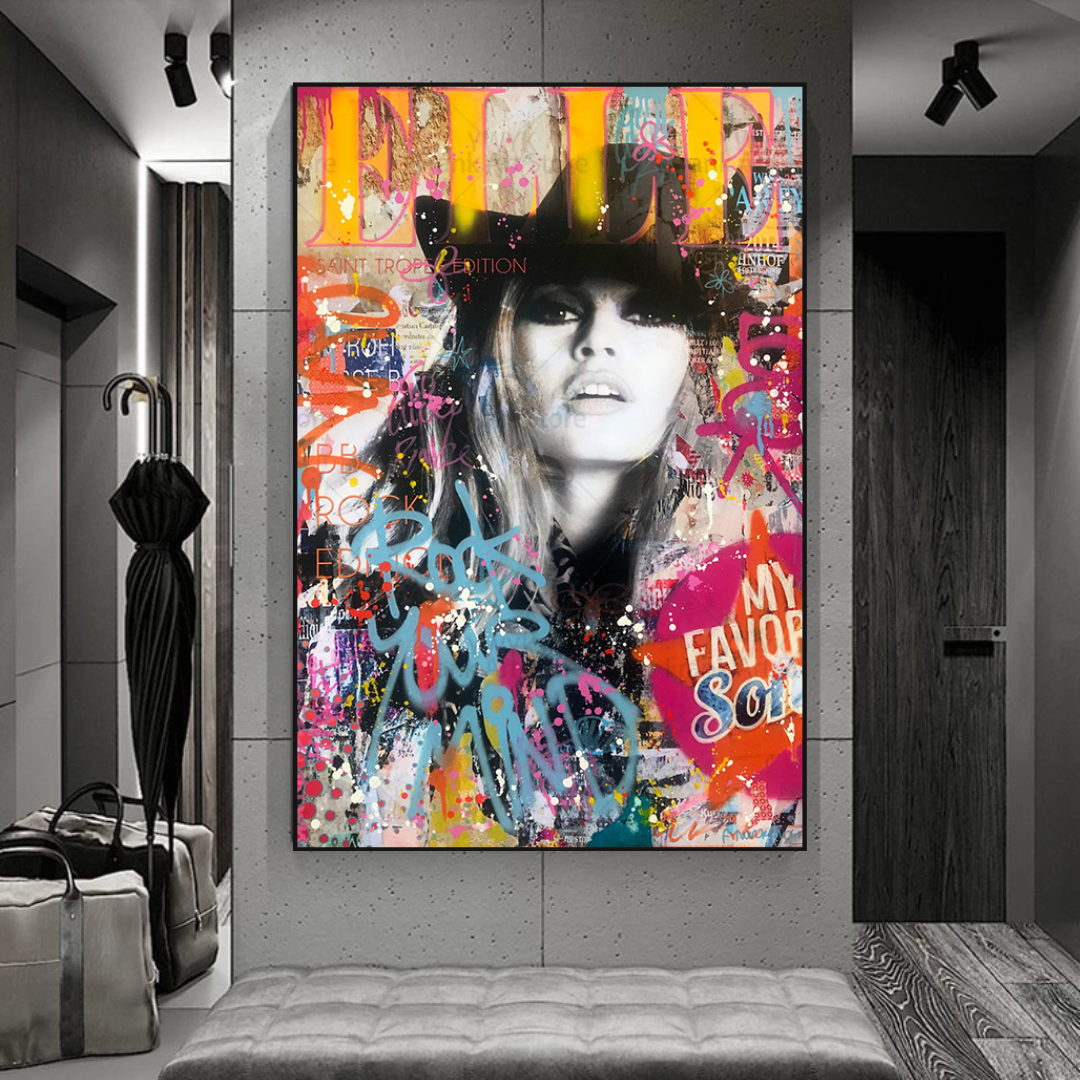 Brigitte Bardot Canvas Wall Art - High-Quality Prints