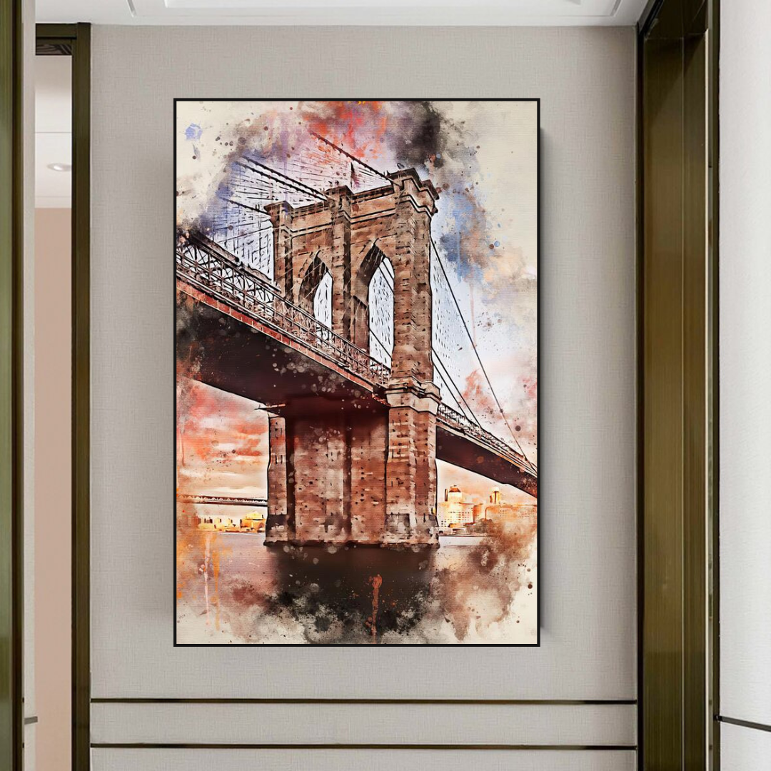 Brooklyn Bridge Poster – Stunning Artwork for Your Walls