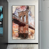 Poster „Brooklyn Bridge“ – Atemberaubendes Kunstwerk für Ihre Wände