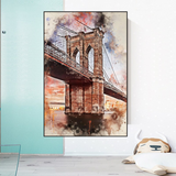 Poster „Brooklyn Bridge“ – Atemberaubendes Kunstwerk für Ihre Wände