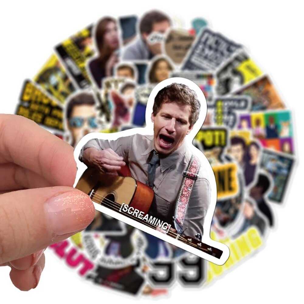 TV Show Brooklyn Nine-Nine Stickers Pack | Famous Bundle Stickers | Waterproof Bundle Stickers