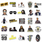 Brooklyn Nine-Nine Stickers Pack | Famous Bundle Stickers | Waterproof Bundle Stickers