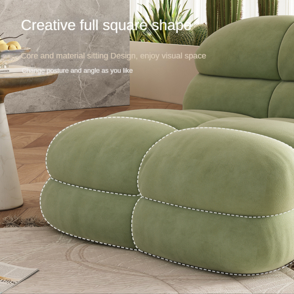 Italienisches Schlafsofa Bubble Puff – bequem sitzen oder schlafen 