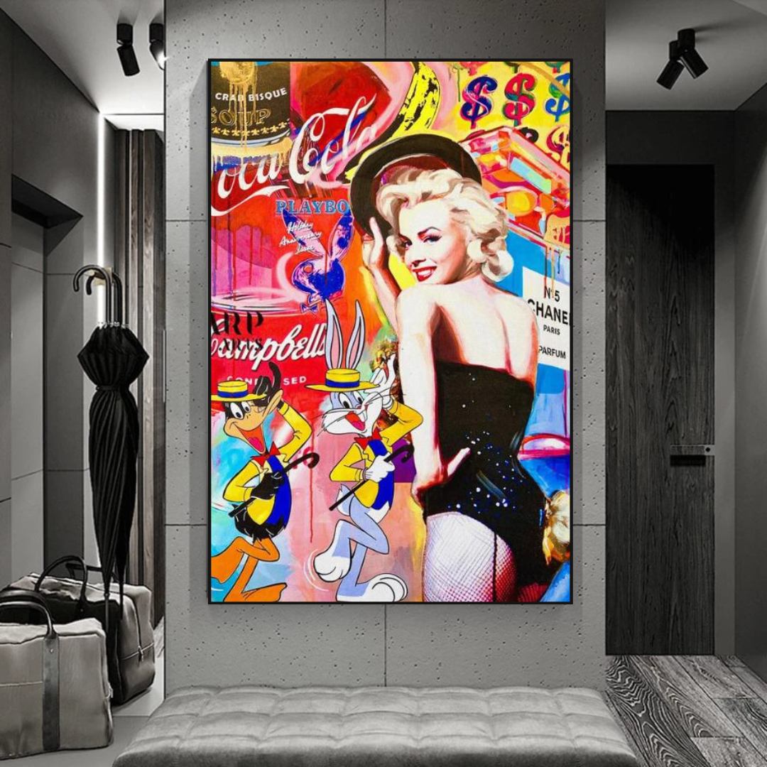 Bugs and Duffy – Marilyn Poster: Exquisit und ikonisch