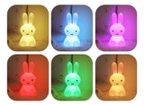 Bunny Rabbit Lamp Cute LED Table Lamp for Kids Room