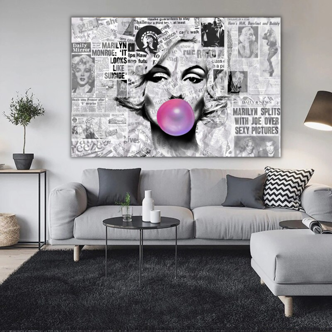 Kaufen Sie Marilyn Bubble Poster – nur bei Newspaper