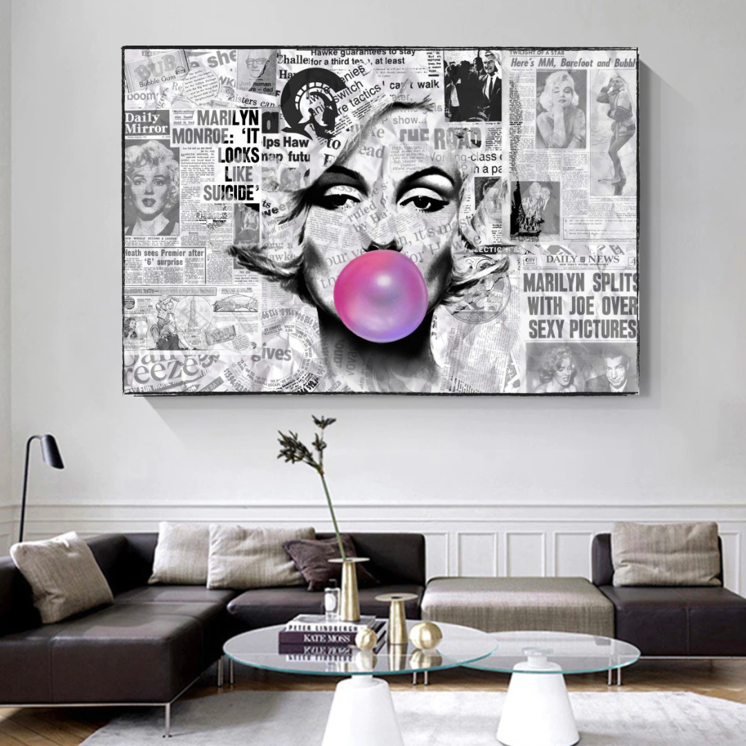 Kaufen Sie Marilyn Bubble Poster – nur bei Newspaper