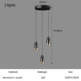 Lustre design capsule : éclairage élégant et stylé