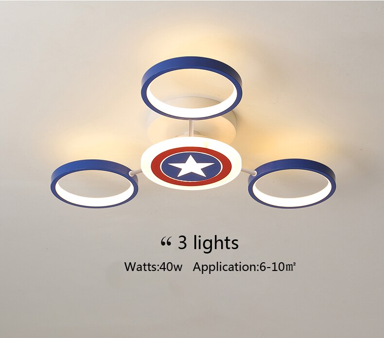 Captain America Kids Lighting – Marvel Merchandise