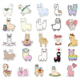 Cartoon Alpaca Stickers Pack | Famous Bundle Stickers | Waterproof Bundle Stickers