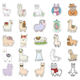 Cartoon Alpaca Stickers Pack | Famous Bundle Stickers | Waterproof Bundle Stickers