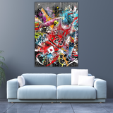 Chicago Bulls Jordan Canvas Poster - Toile Peinture Wall Art