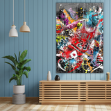 Chicago Bulls Jordan Canvas Poster - Toile Peinture Wall Art