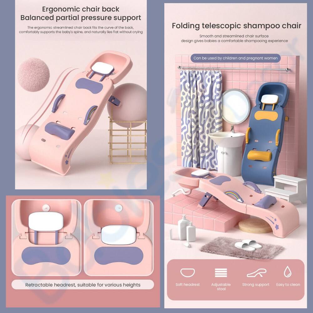 Children Shampoo Chair: Secure and Comfortable