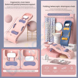 Chaise de shampoing pour enfants : sécurisée et confortable.