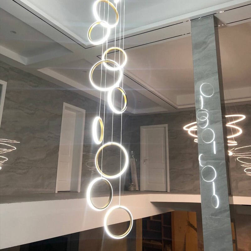 Lustre LED Circle Mingle