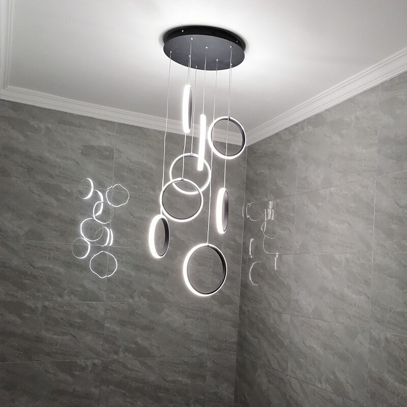 Lustre LED Circle Mingle