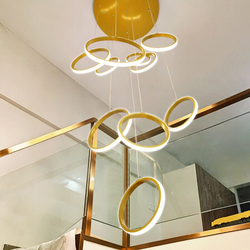 Circle Mingle LED Chandelier Light