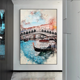 Art du paysage de la ville de Venise - Venise Poster