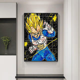 Classic Anime Character Comics Canvas Wall Art