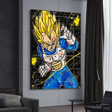 Classic Anime Character Comics Canvas Wall Art