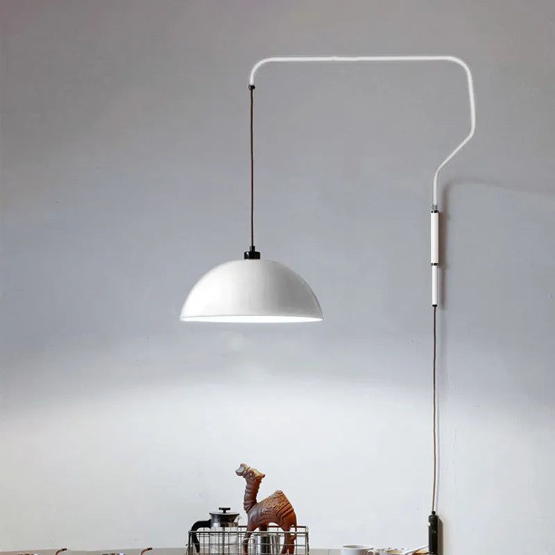 Classic Long Arm Adjustable Pendant Wall Light