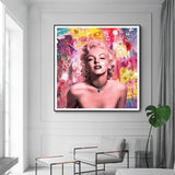 Affiche classique de Marilyn Pose pour une élégance intemporelle