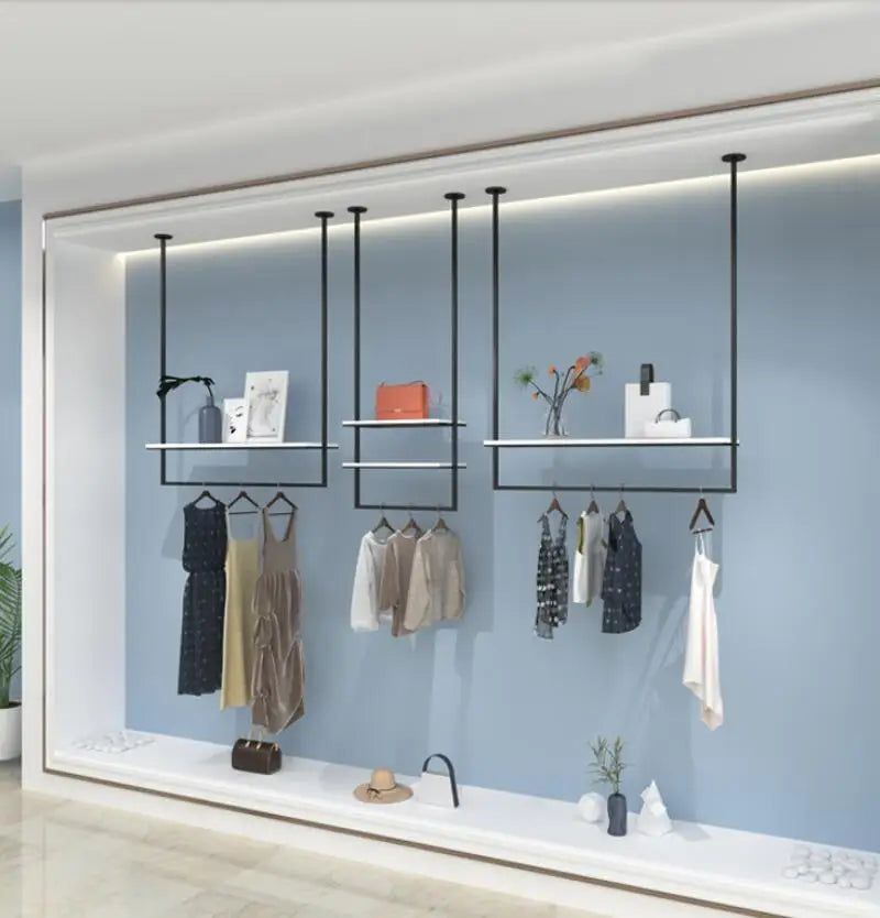 Clothing Display Rack Wall Suspender