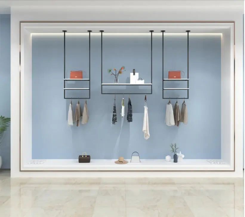 Clothing Display Rack Wall Suspender