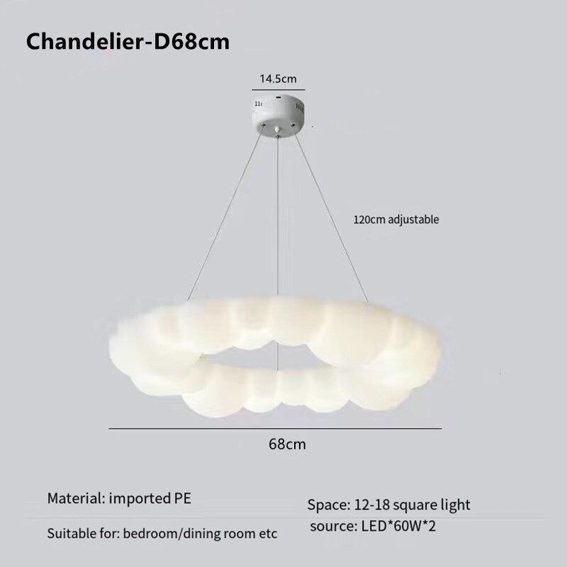 Cloud Chandelier - Illuminate Your Space