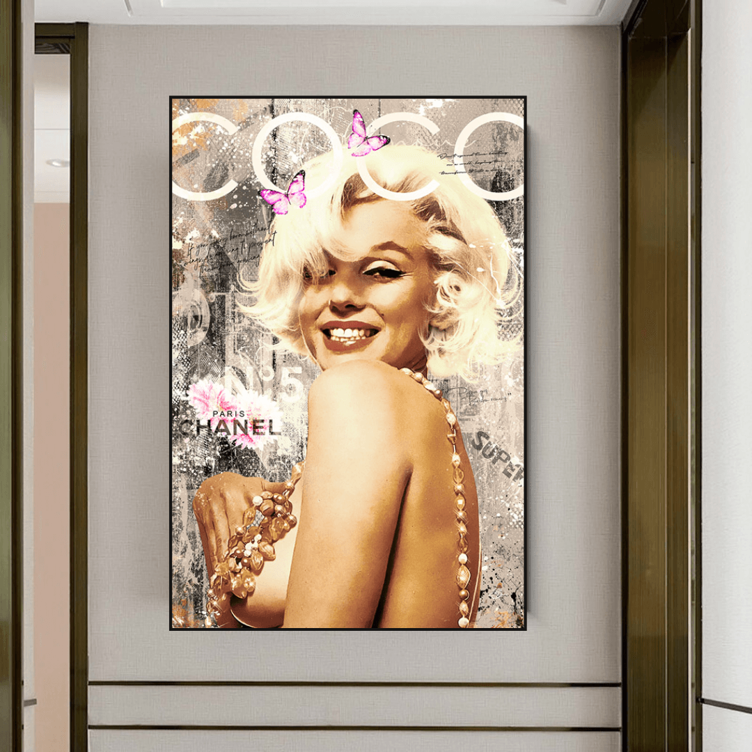 COCO Milano Chanel: Marilyn Poster - Authentic Fashion