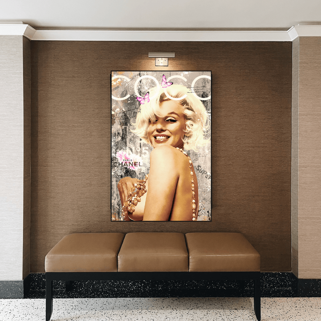 COCO Milano Chanel: Marilyn Affiche - Mode Authentique