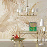 Coconut Tree Leaf Wallpaper Mural - Authentic Nature Décor