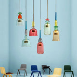 Colorful Glass LED Pendant Lights - Illuminate Your Space with Elegance