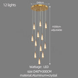 Cones Staircase Chandelier: Exquisite Lighting Solution