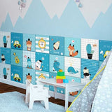 Kindergarten Anti-Collision Wall Stickers For Kids Rooms | 3D Soft Wall Decoration Self Adhesive